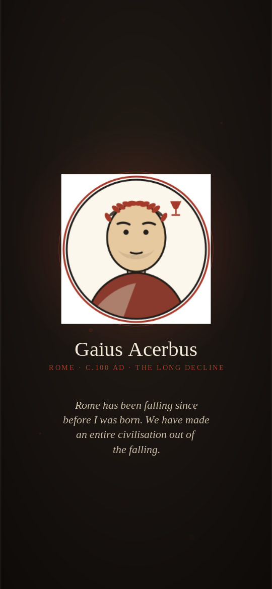 Gaius Acerbus moving background