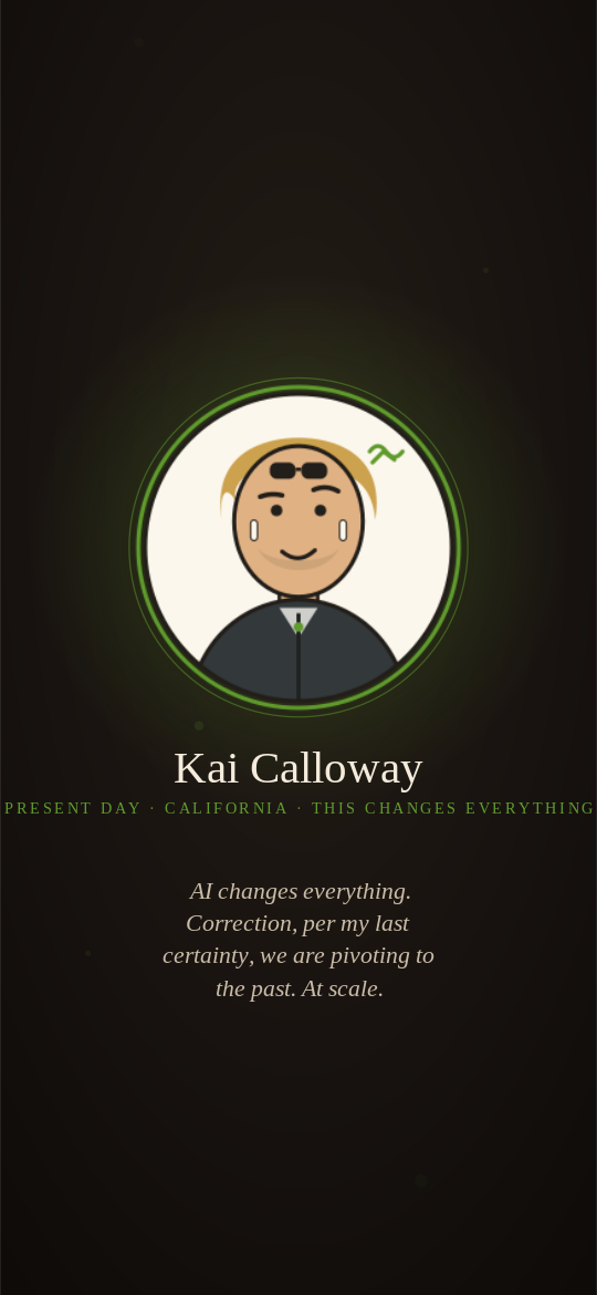 Kai Calloway moving background