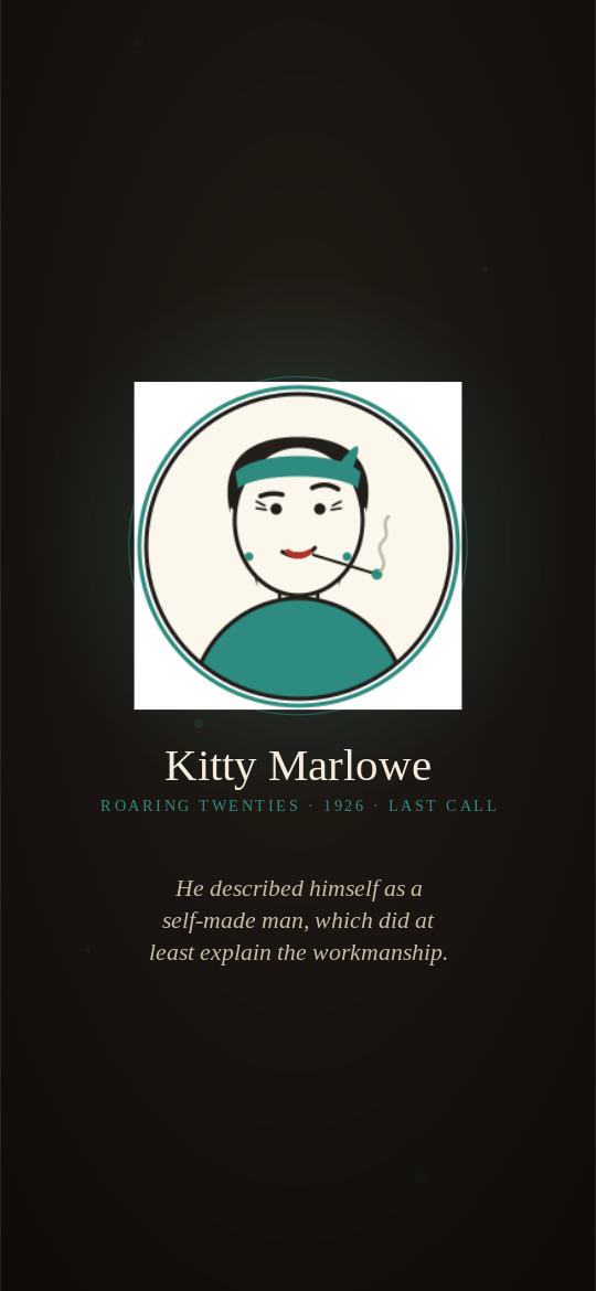 Kitty Marlowe moving background